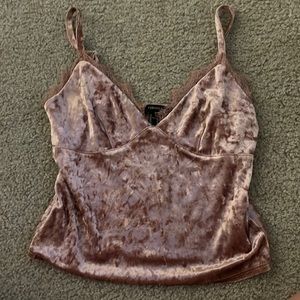 velvet tank top